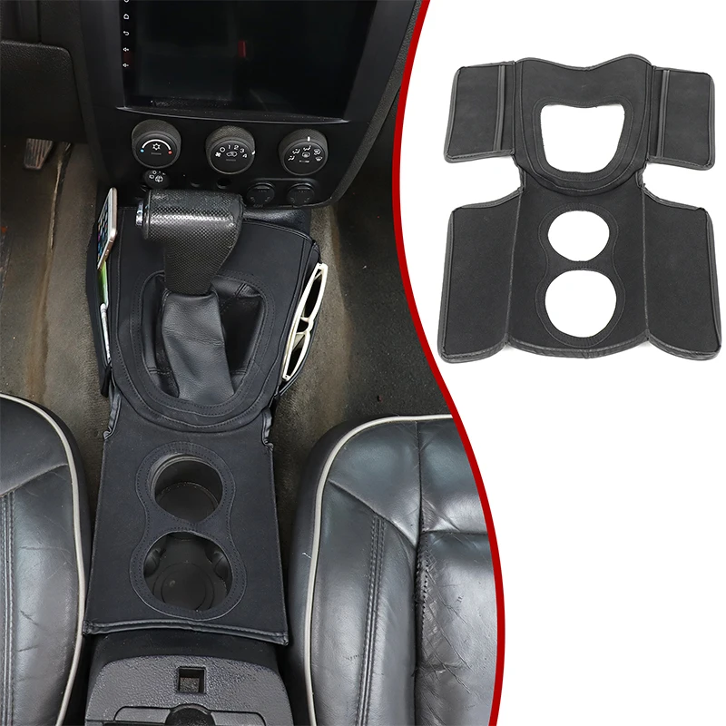 

Car center console panel anti-dirty protective cover expansion storage bag Auto Accessories Fit for Hummer H3 2005-2009