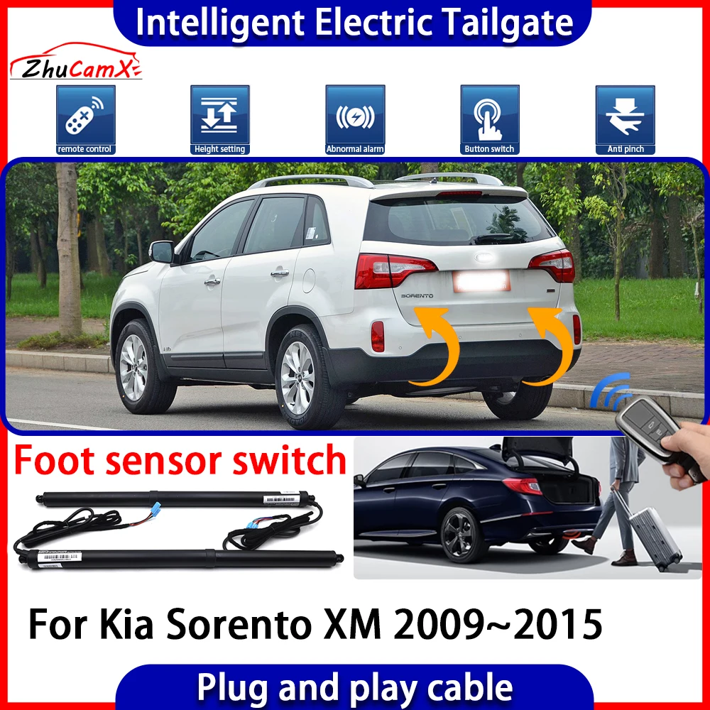 

ZhuCamX Car Automatic Lifting kit Opening Trunk Intelligent Electric Tail Gate Lift Tailgate for Kia Sorento XM 2009~2015