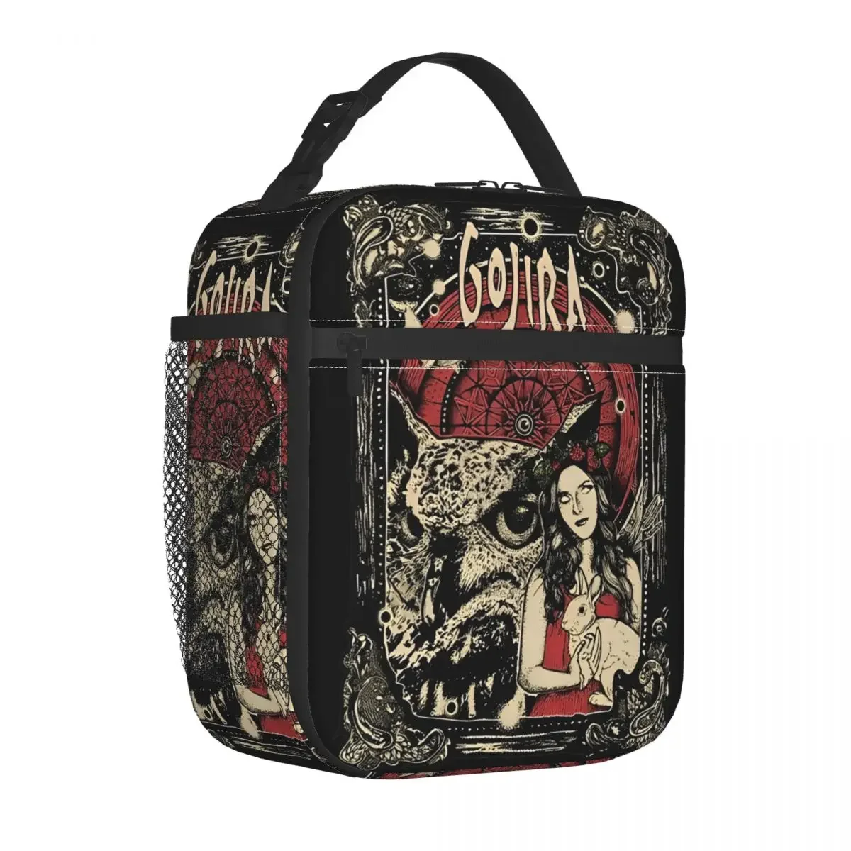 

Gojiras Music Insulated Lunch Bag Thermal Bag Meal Container Large Tote Lunch Box Girl Boy Beach Travel