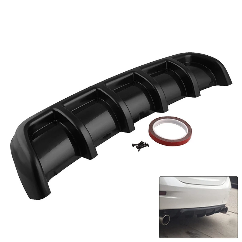 Car Modification Accessories Rear Surround 67CM Shark Fin Chassis Rear Spoiler ABS Rear Lip