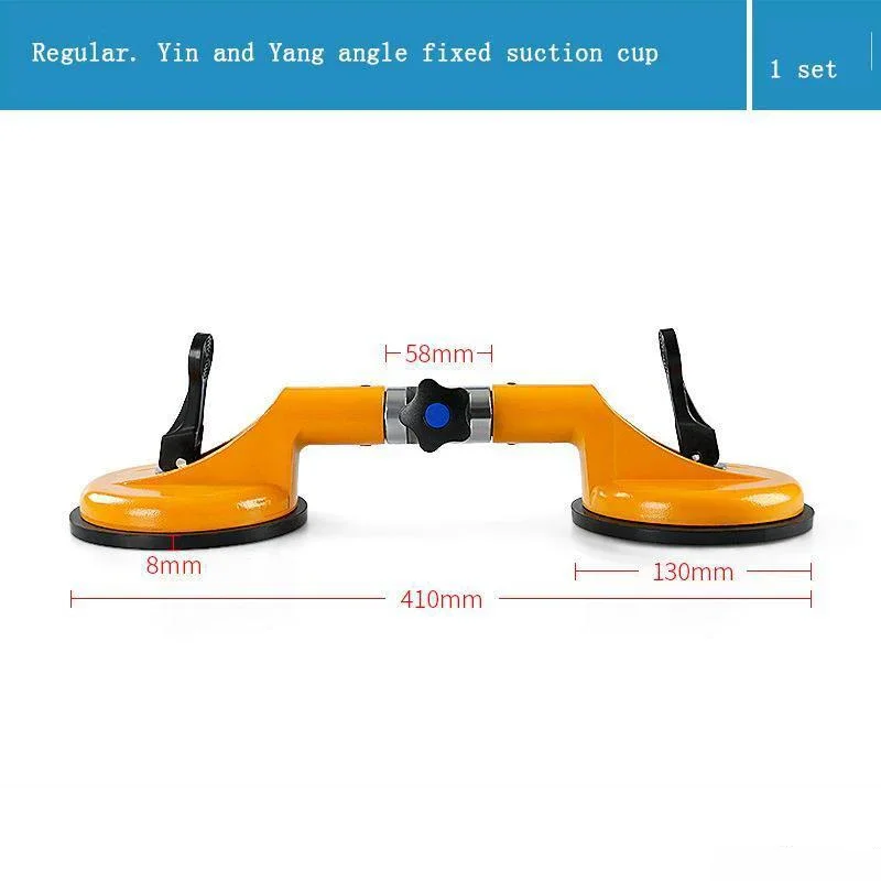 Imagem -05 - Ângulo de 90 Graus Ajustável Fixo Splicing Ventosa Ângulo Direito Fixador Telha Vidro Ardósia Yin e Yang Ângulo Instalação Ferramenta