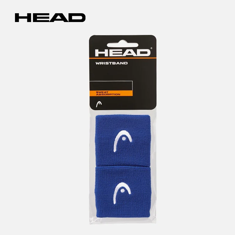 HEAD 2.5 Inches Sports Wristbands Tennis Comfortable Sweat Wiping Non Slip Wristband