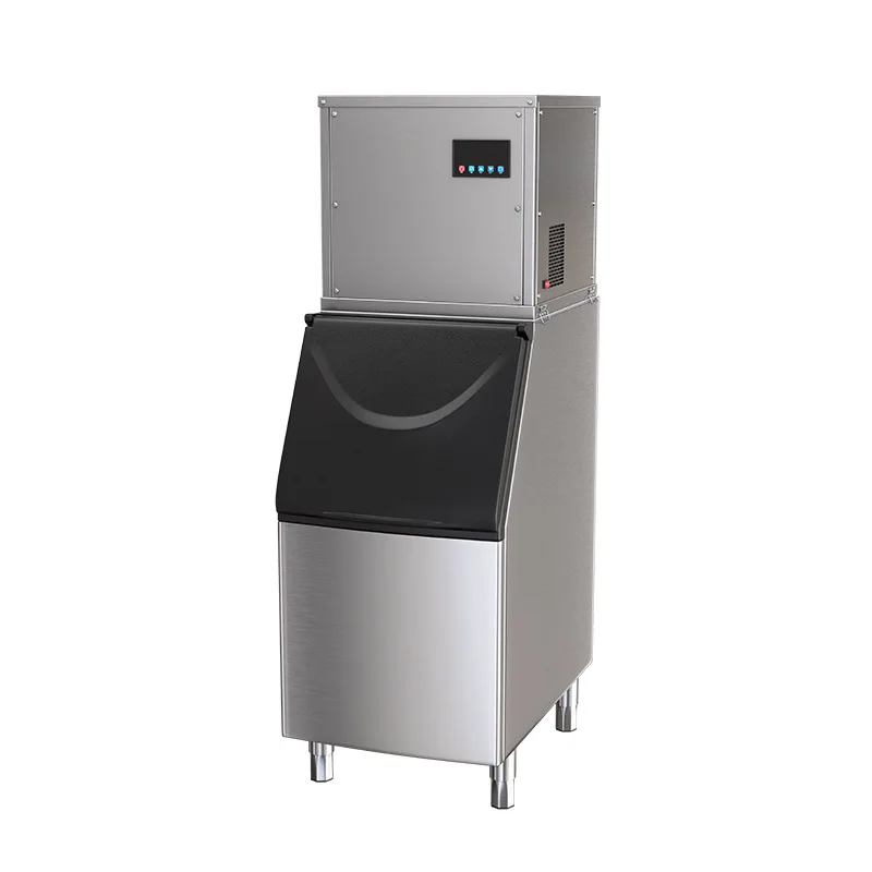 

Snowflake ice machine Commercial making crushed ice Automatic hot pot sashimi Large integrated split snowflake cotton ma