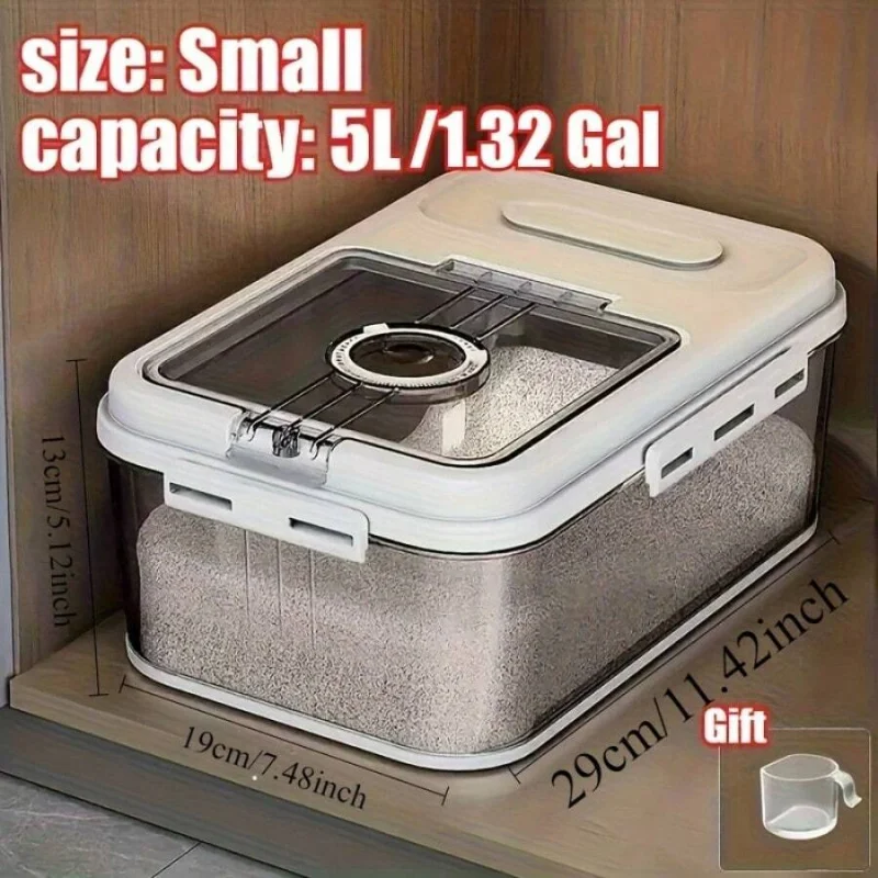 

Герметичный контейнер для хранения хлеба на кухонной столешнице, 2 размера, большая хлебница