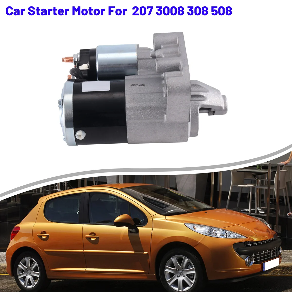 V764559480 Car Starter Motor for Peugeot 207 3008 308 508 RCZ Citroen C4 DS3 DS4 DS5 1.6 THP