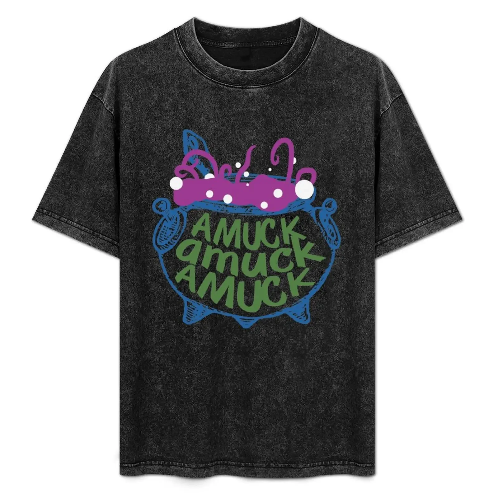 

Amuck Amuck Cauldron Funny T-Shirt boys animal print Aesthetic clothing Funny t-shirts shirts graphic tee men
