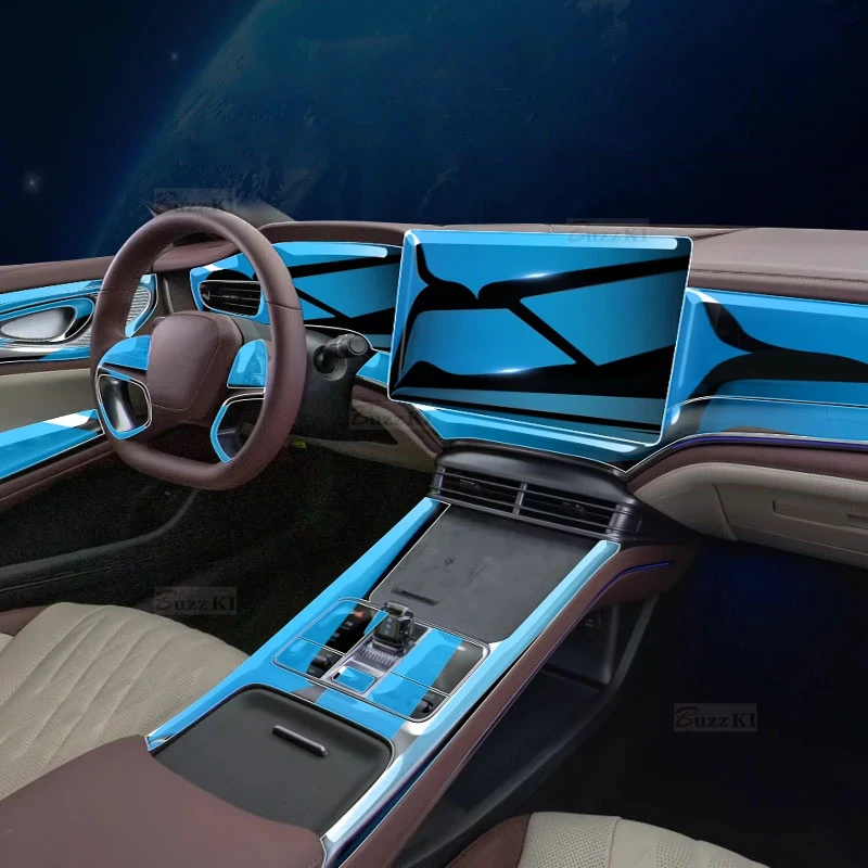 

Для 2024 BYD Seal DMi навигация центральное управление автомобильная пленка аксессуары для интерьера ТПУ Прозрачная пластиковая защитная Пленка Установка