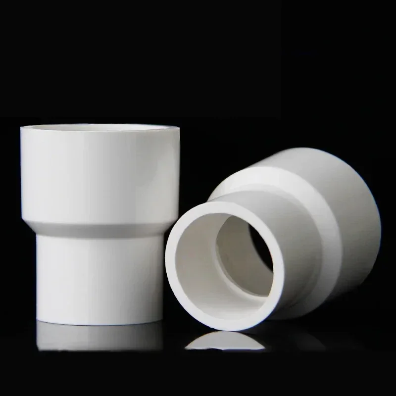1-10pcs 20/25/32/40~315mm White PVC Straight Reducing Connector Water Pipe Fitting Garden Irrigation Water Tube Aquarium Adapter