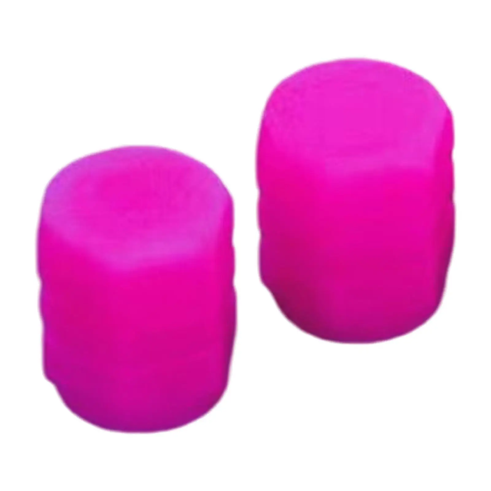 4x Luminous Cover Tyre Rim Stem Dustproof Car Tire Stem Caps