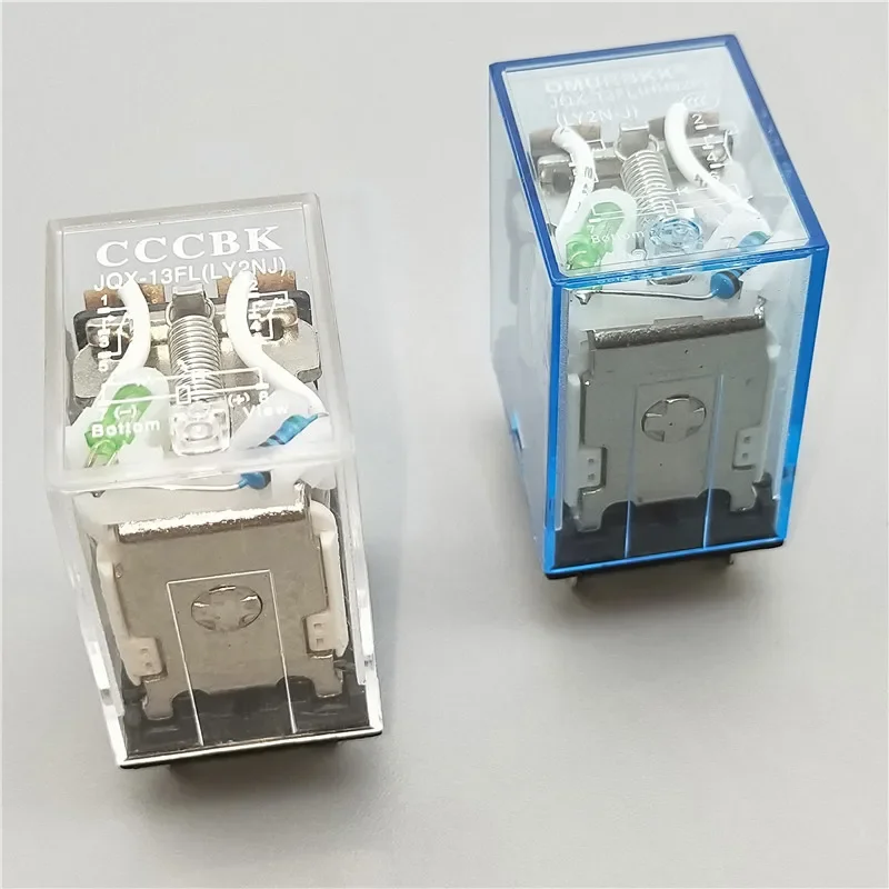 Mini Relay LY2NJ Coil DC12V DC24V AC110V AC220V HH62P JQX-13F10A 220V Miniature Electromagnetic General Purpose Relay