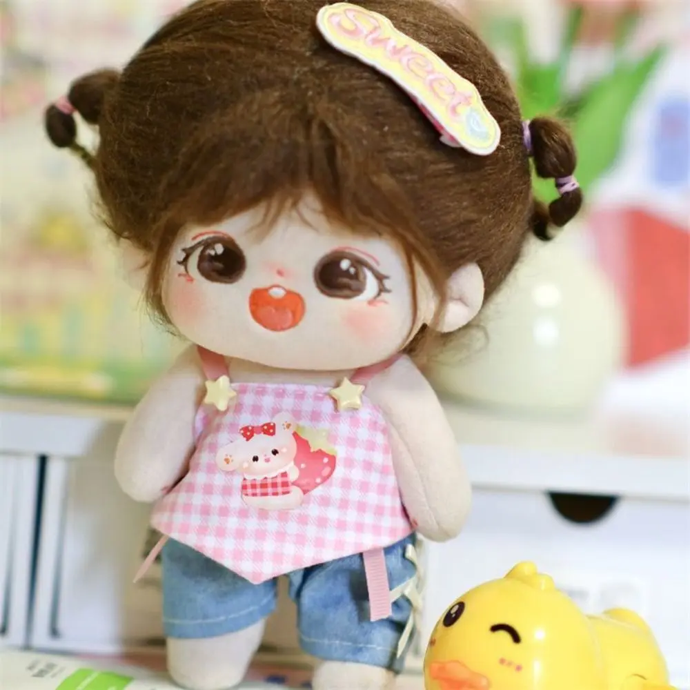 

Cloth 15cm Cotton Doll's Clothes Soft Dress Up Handmade Cotton Doll Outfit DIY Mini DIY Doll Clothes Accessories