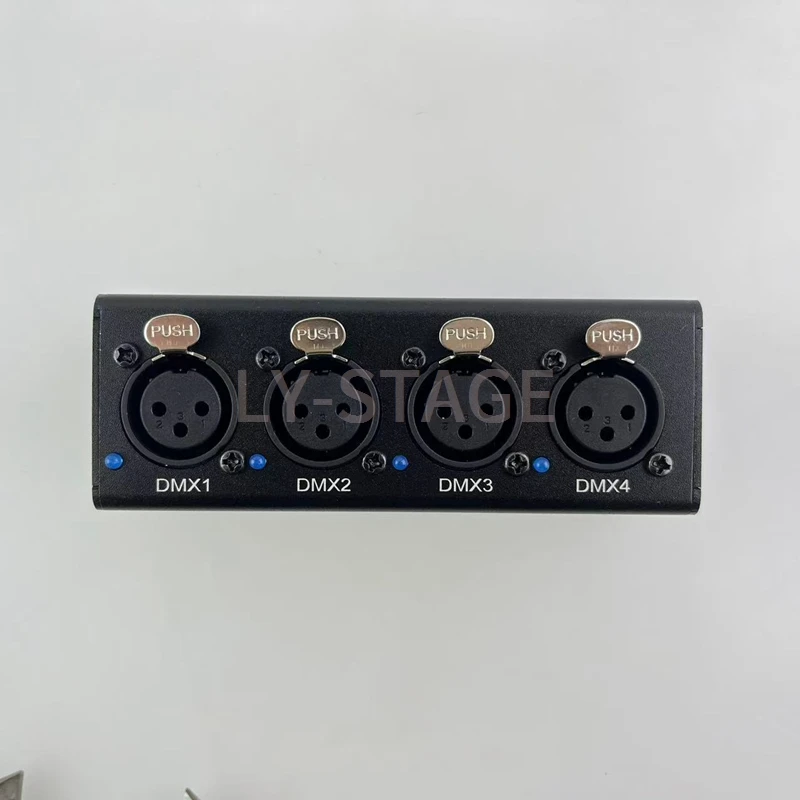 Portable USB-Integrated ART-NET Network Lighting Controller | 4-Channel DMX512, Bidirectional 2048 Channels