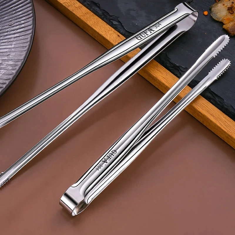 New Xiaomi Stainless Steel Grill Tongs Cooking Utensils for BBQ Baking Kitchen Accessories Camping Supplies Free Shipping Item