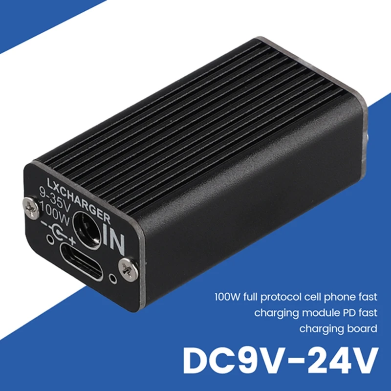 The Newdc9v-24V 100W All Protocol Cell Phone Fast Charging Module PD Fast Charging Board Support QC4.0/5.0 PD3.0/PPS/FCP/FCP