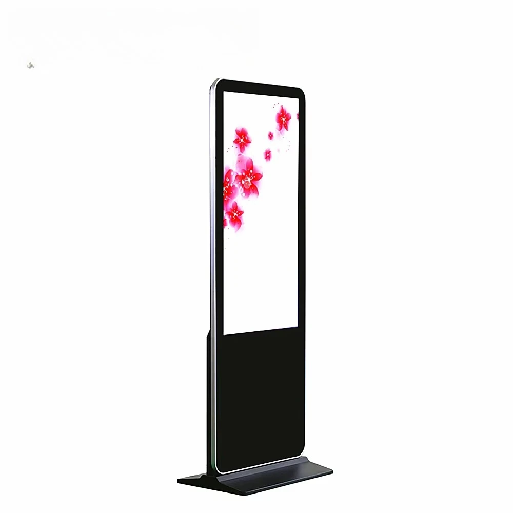 Advertising Multimedia Player  43inch Android ultra Thin Floor Standing Led Multitouch Screen Kiosk Wifi Lcd Advertising Player