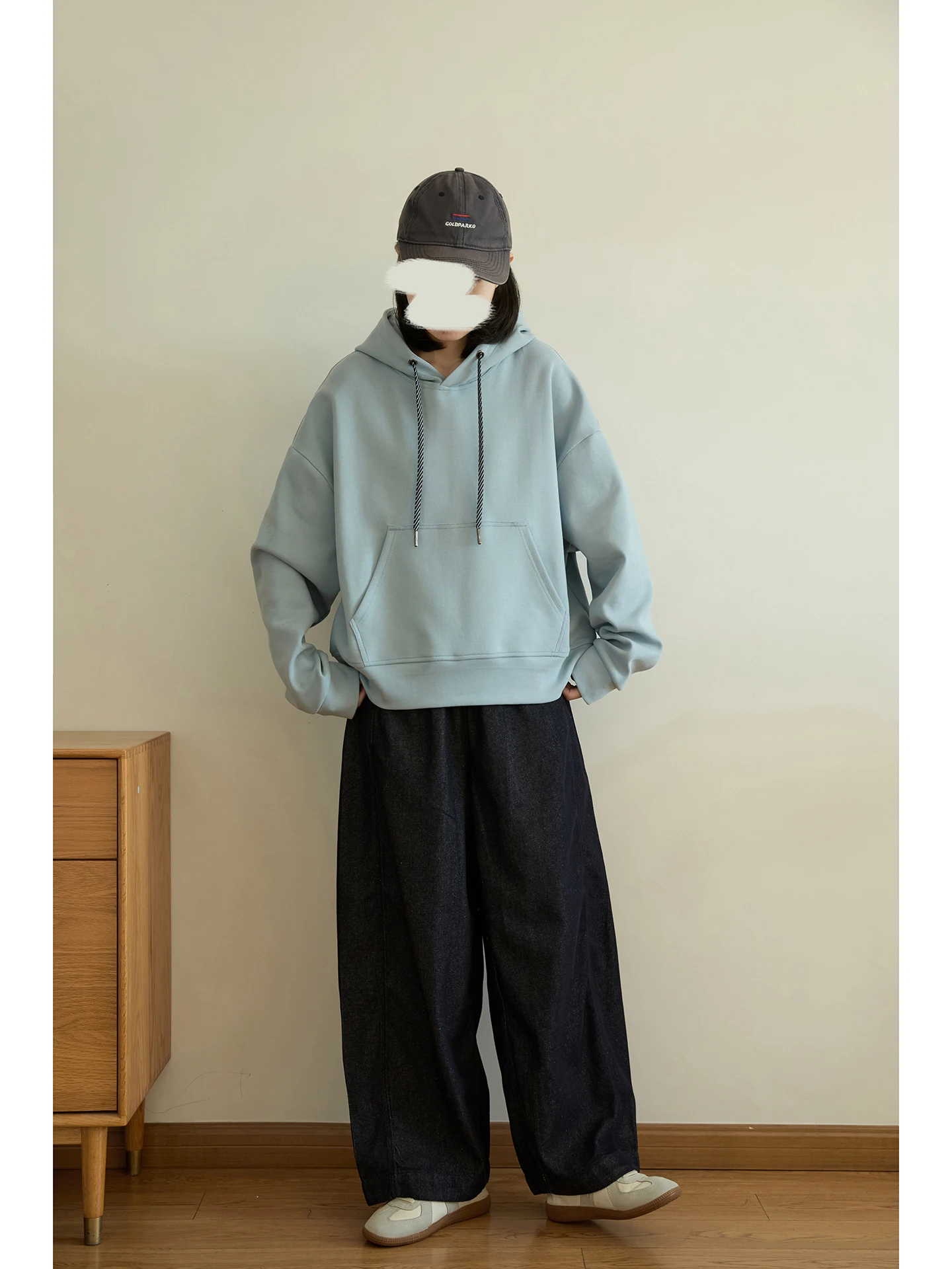 

Loose Fit Hoodie Long Sve Sweatirt Pure Color Comfortable Spring New Arrival Women's Casual Streetwear Student Friendly