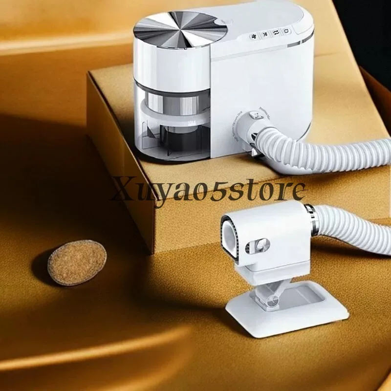 Silent High Suction Brushless Nail Art Vacuum Cleaner Turbine for Salon And Home Use Polish Remover Dust Collector