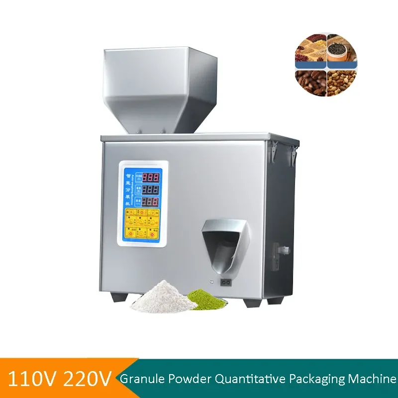 Good Value Automatic Granular Powder Filling Machine Tea Coffee Sugar Salt Seed Milk Tea Powder Quantitative Dispenser