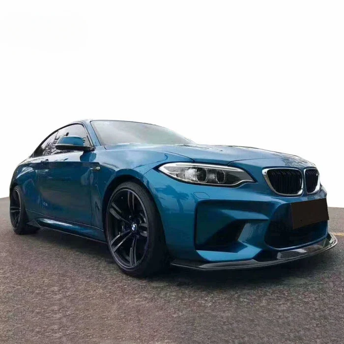 Accessori in fibra di carbonio per Bmw M2 F87 con diffusore a labbro