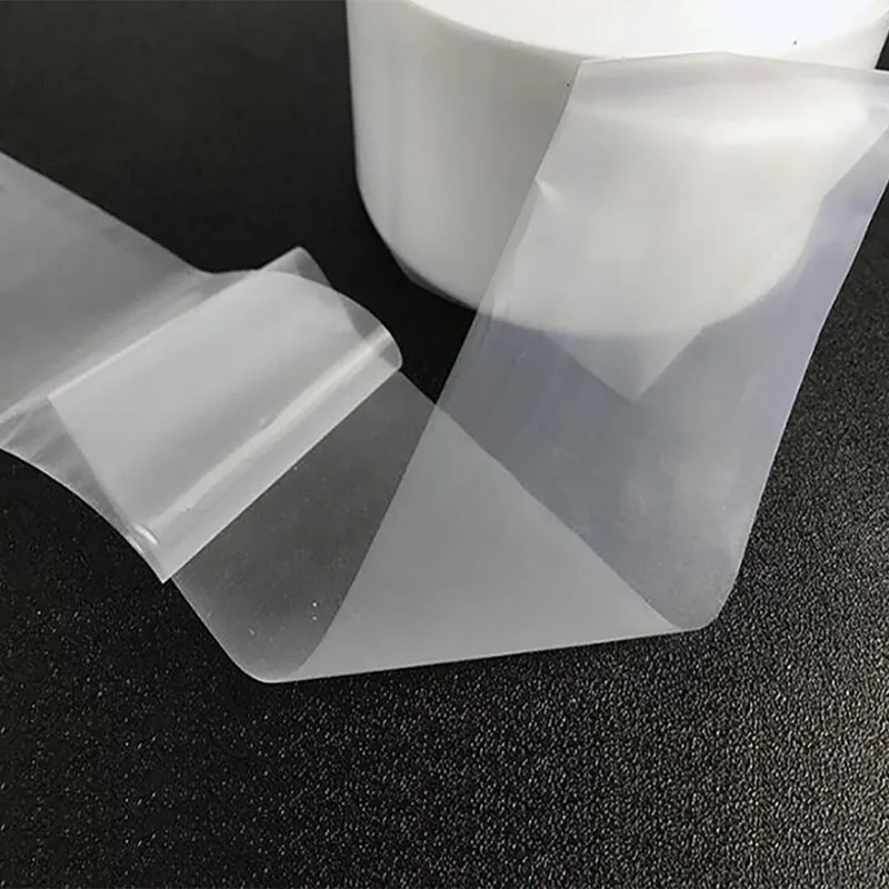 Translucent PTFE Plastics Film,PTFE Film Corrosion Resistant used for sealing lubricating material, non-stick sealing tape