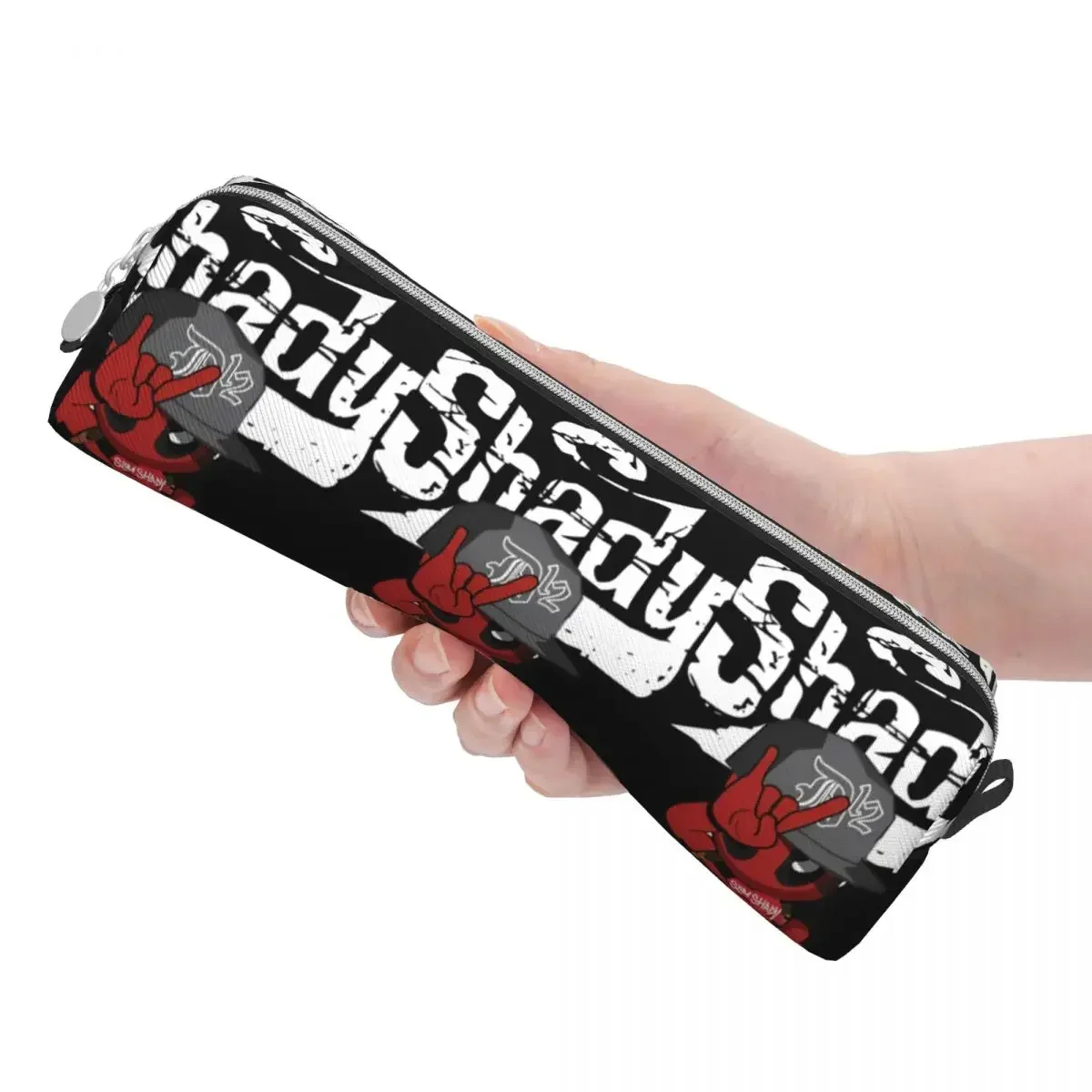 Eminem Slim Shady Pencil Cases New Hip Hop Music Album Pen Bags Student Big Capacity School Supplies Gifts Pencilcases