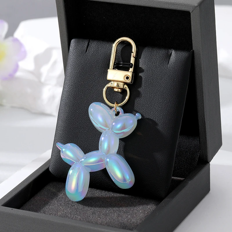 1pc Bling Kawaii Cartoon Animal Couple Keychains Key Ring For Women Men New