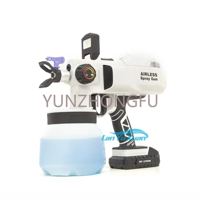 

Airless Paint Sprayer 20v Li-ion Best Portable Cordless Power Paint Spray Gun