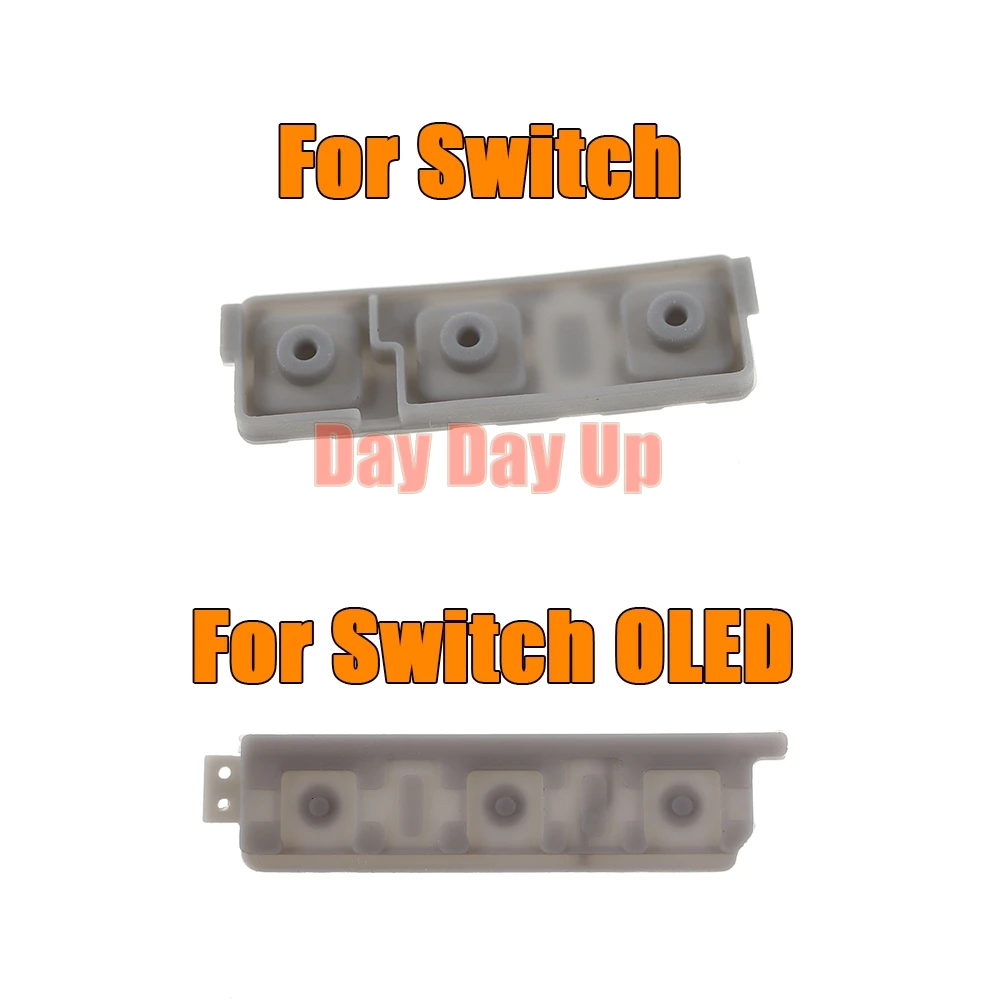 1 szt. Oryginalna Gumowa Podkładka Przewodząca Przyciski do Kontrolera Nintendo Switch OLED do Kontrolera NS OLED Silikonowa Naprawa Przycisków