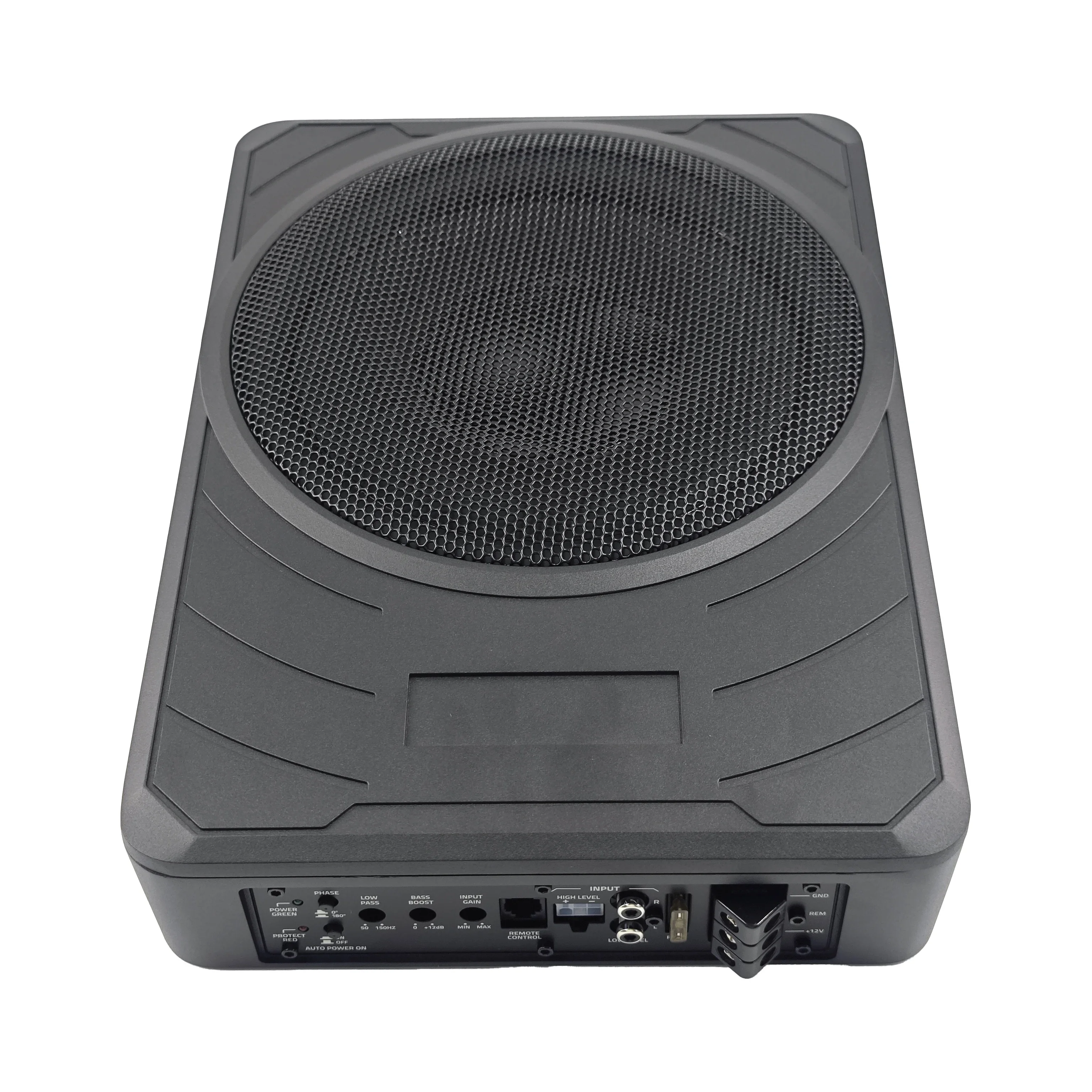 10 Inch RMS Super Thin Power Subwoofer 150W Car Underseat Subwoofer With Super Bass Fashion Design Seat Subwoofer