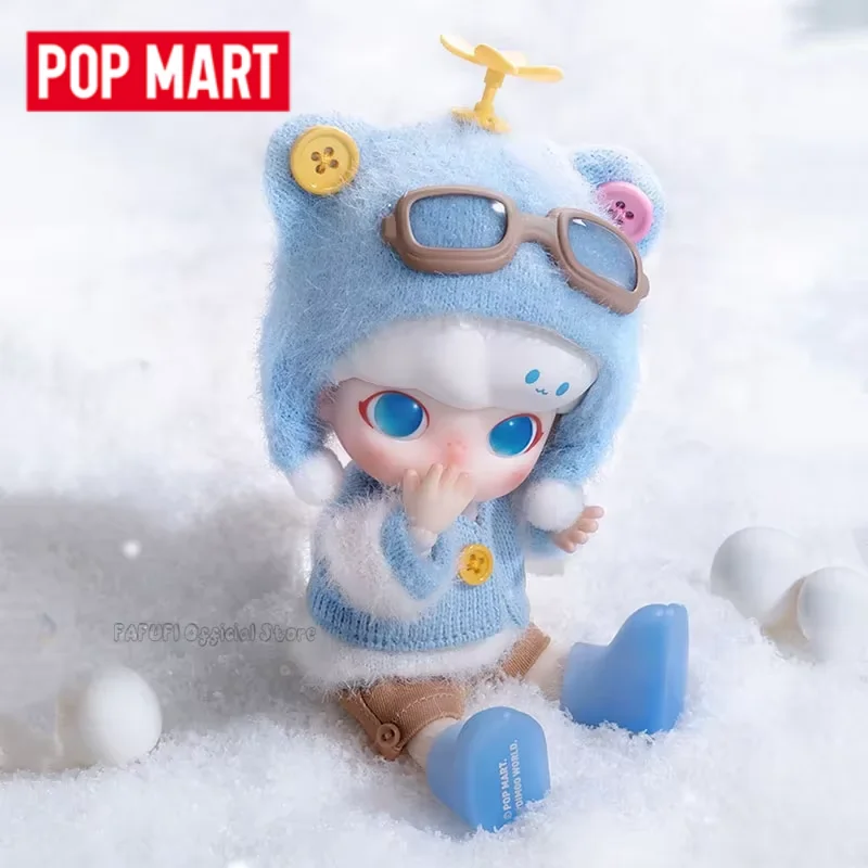 

POPMART Dimoo Bear Pilot Anime Action Figure Blind Box Surprise Mystery Box Mistery Action Figure Home Desktop Decoration Model