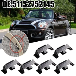 6pcs Headlight Trim Ring Clips For Mini For Cooper R55 R56 R57 R58 R59 R60 F56 Headlight Trim Ring Clips