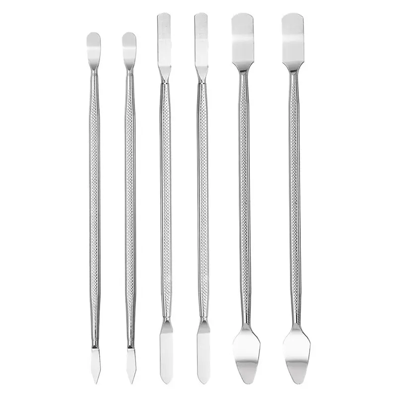 

ABLK Dual-Ended Metal Spudger Pry Tool Kit(6Pcs), For Smartphones, Tablets, Laptops-Silver