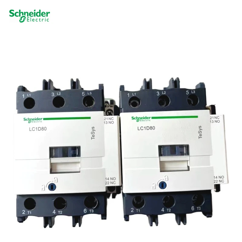 

Schneider Electric LC1D80M7C F7C Q7C E7C 80A 50/60Hz Tripole AC Contactor