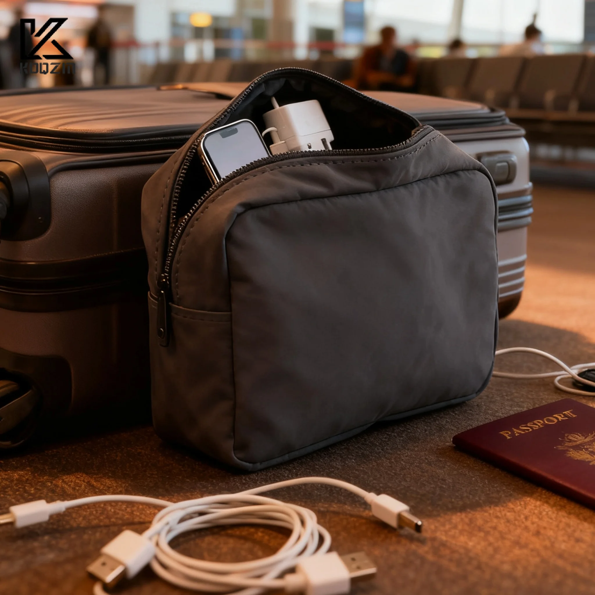 PC Digital Accessories Bag Portable Storage Bag Waterproof Grease Proof For Phone Earphone Power Bank Cable Charger