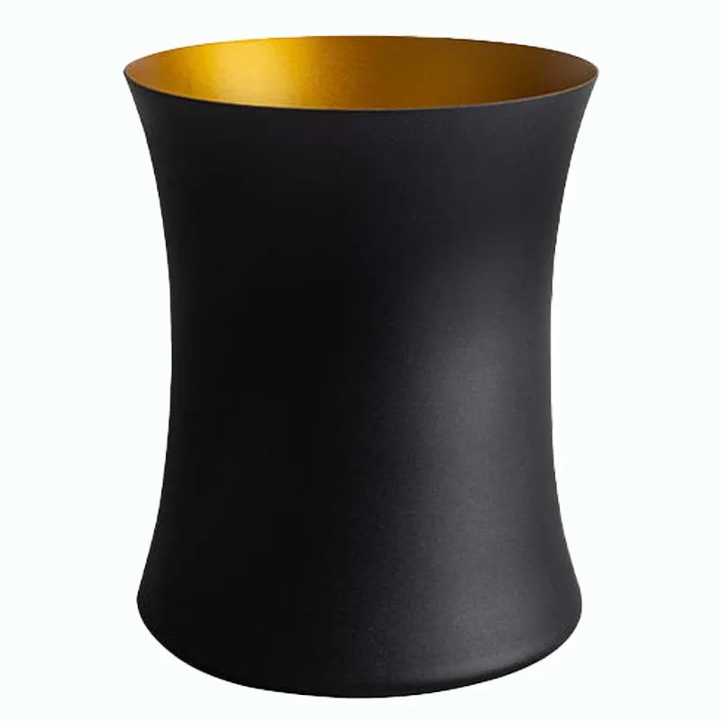 Stainless steel European ice bucket Household outdoor dinner Ice bucket Bar Hotel restaurant Premium chilled champagne bucket