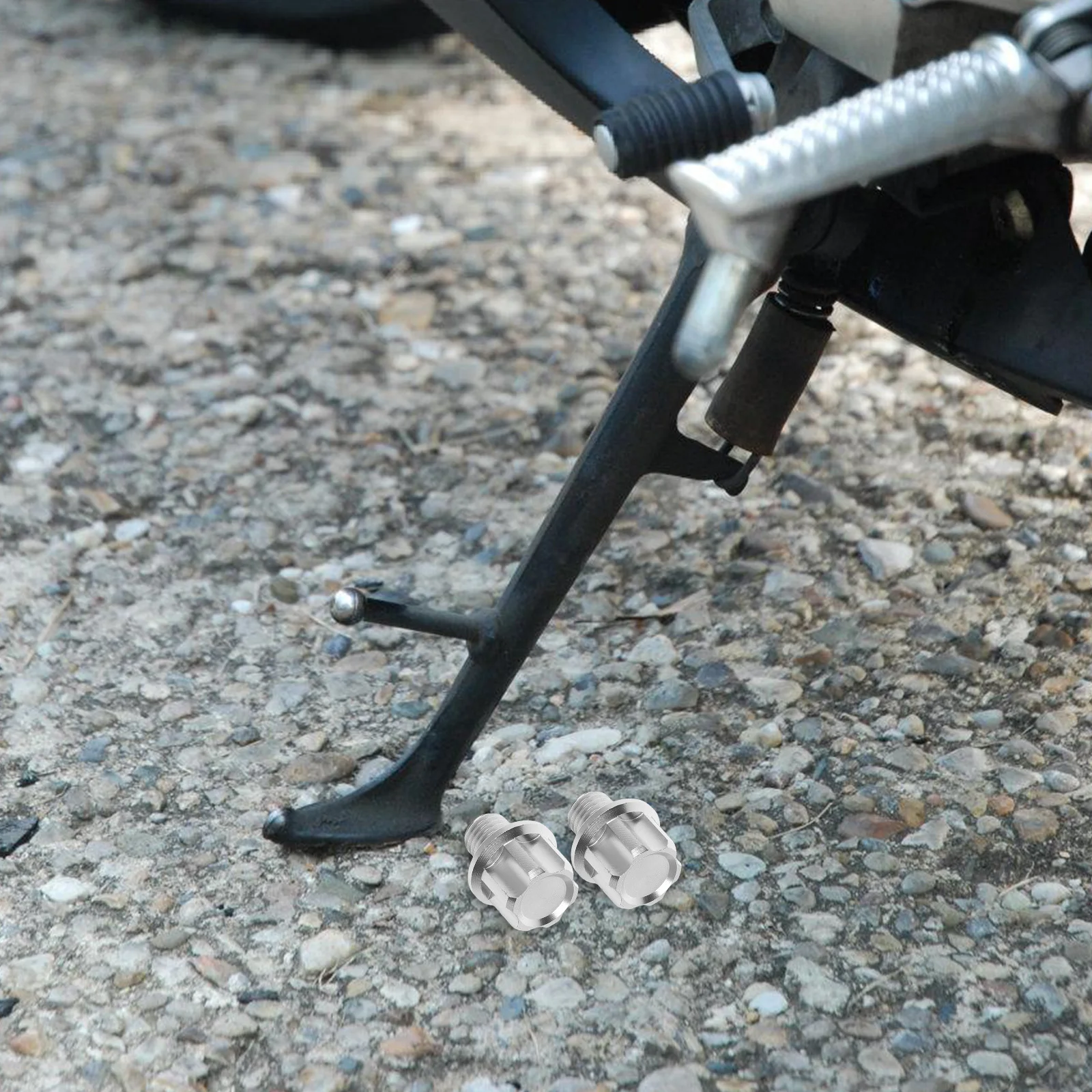 

1Pair Rearview Mirror Screw Adapters Motorcycle Mirror Mount Conversion Bolts Height Adjustable Reverse Adapter for Motorcycles