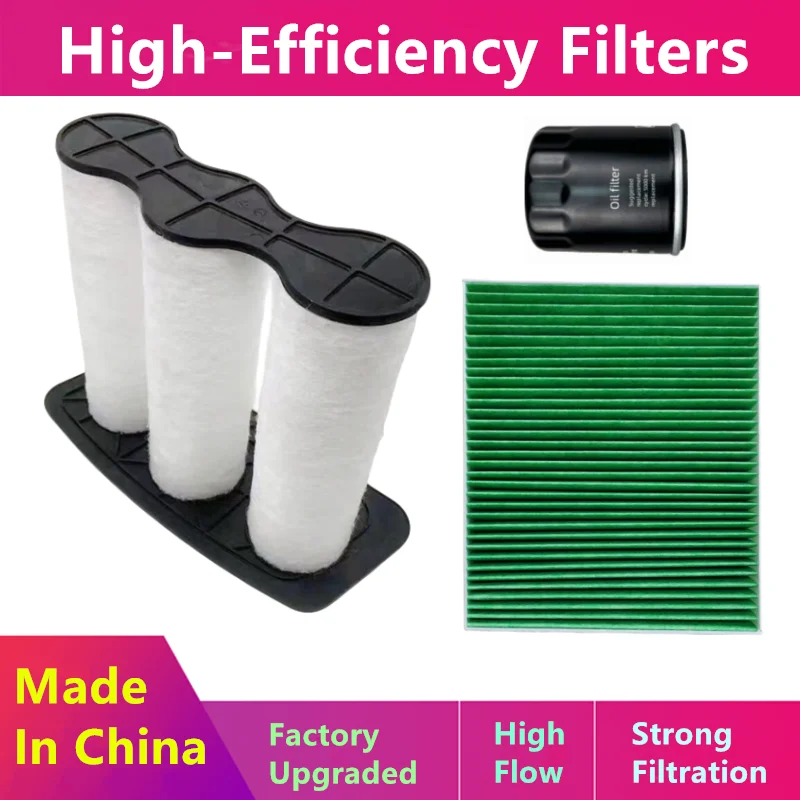 

3pcs/Filter Set For Haval H6s 1.5t-Hybrid 2.0t/2021 2022 2023 2024/Oil, Air Nacelle Filter/Auto Parts