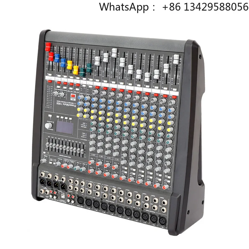 Manufacturer Manufactures Stage Specific 48V Phantom Power Stereo Output with Amplifier Integrated Mixing Console