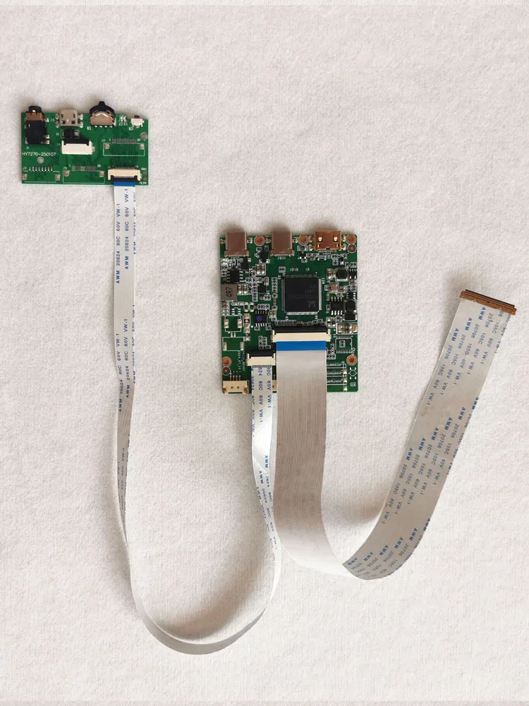 Zestaw DIY sterownik płyta kontrolera dla B156XW02 V0/V1/V2/V3/V6/V7 USB-C Mini-HDMI 40-Pin LVDS 1366x768 ekran laptopa 15.6 "TYPE-C — zdjęcie 2