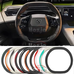 Leather Car Steering Wheel Cover for Peugeot E3008 3008 GT 2016-2020 2021 2022 2023 2024 2025 Car-styling Auto Accessories