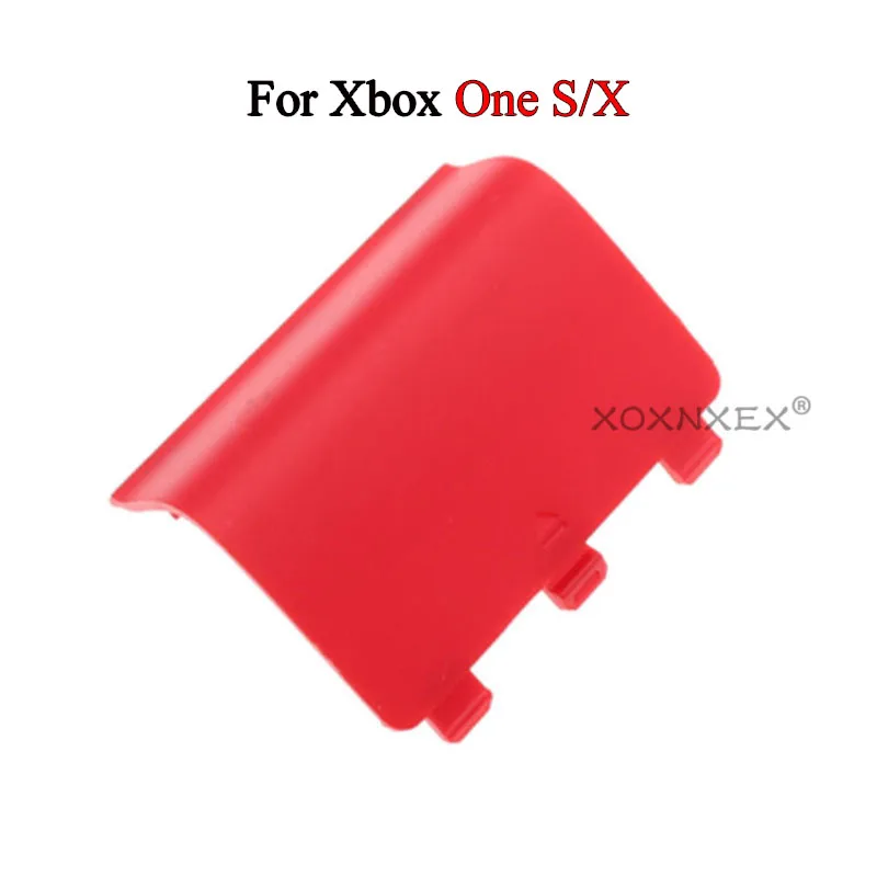 XOXNXEX 1 قطعة ل Xbox One سلسلة X S تحكم لاسلكي البلاستيك البطارية قذيفة غطاء الغطاء الخلفي استبدال الإسكان غطاء الباب