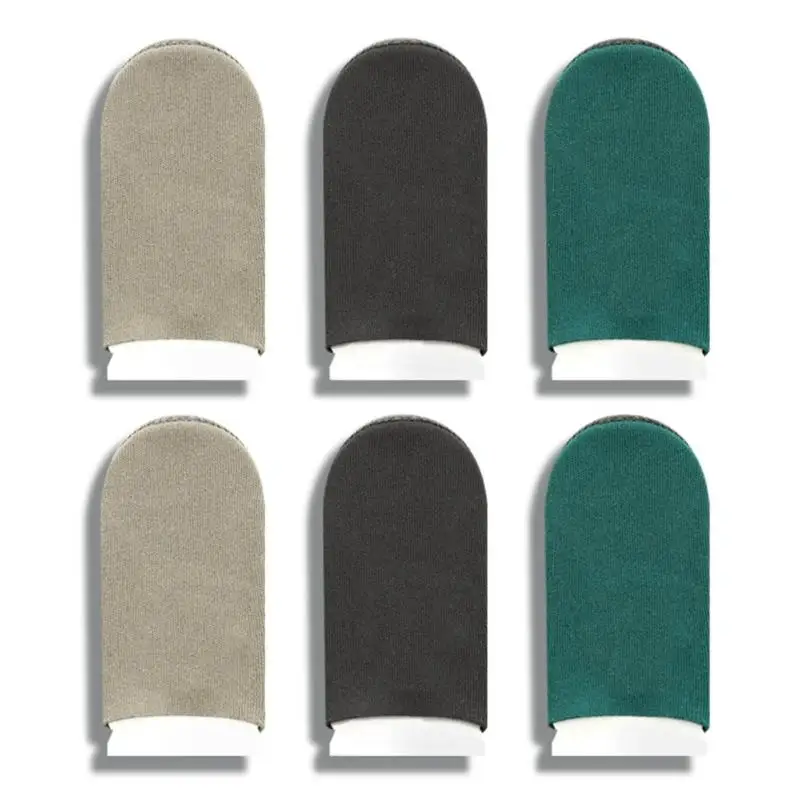 

31BA Fingertip Cover Anti Slip Finger Gloves Sweatproof Thumb Sleeve Breathable