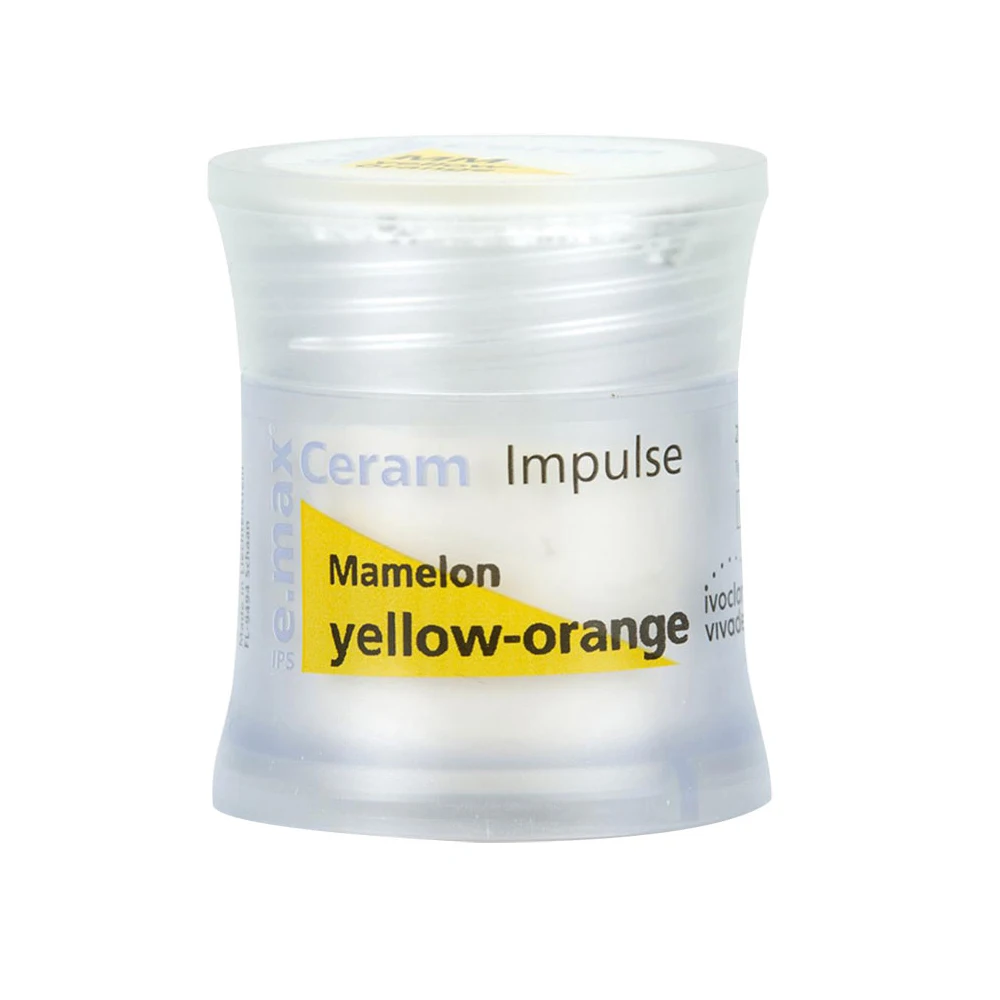 IPS e.max Ceram Mamelon 20g Ivoclar Impulse Mamelon Light Yellow-orange Salmon for All Ceramics