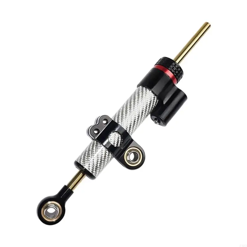  Motorcycle Steering Damper 255mm Short Carbon Fiber Edition With Enhanced Stability For Dynamic Movement