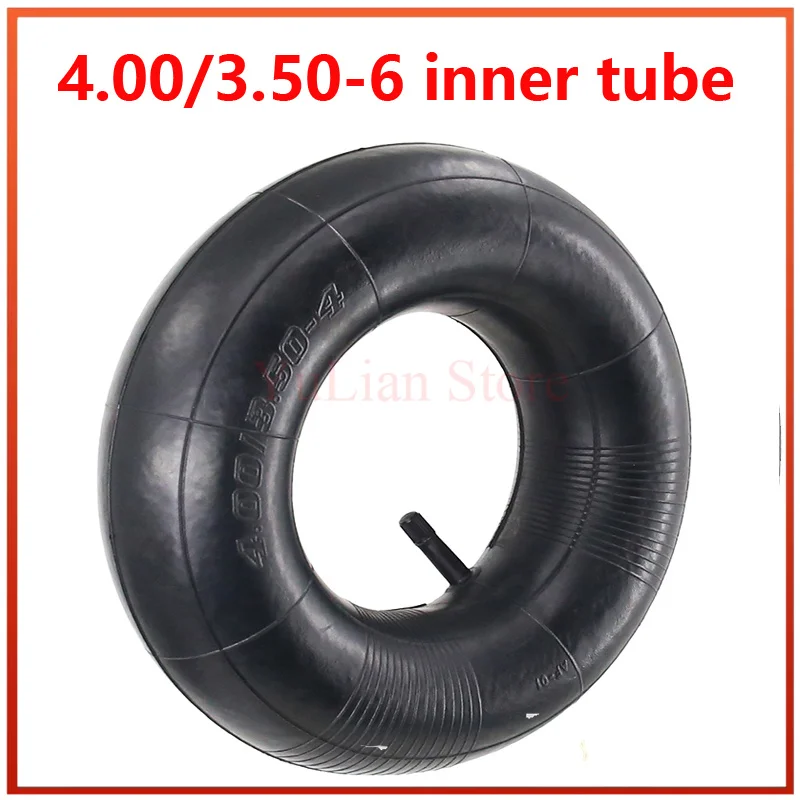 أنبوب داخلي مطاطي بوتيل سميك 4.00/3.50-4 4.10-4 للكهرباء/سكوتر الغاز، دراجة نارية صغيرة، عربة، أجزاء أنبوب جزازة العشب