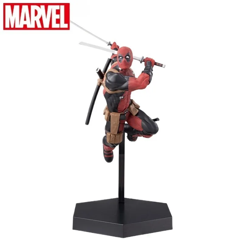 

Original Marvel Comics DEADPOOL Luminasta Ver.2 Model Statue Decor Doll Toy Accessories Decoration Birthday Gifts
