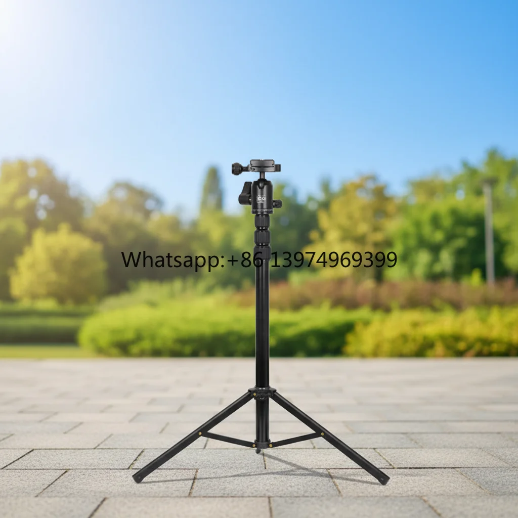 lightweight-aluminum-phone-tripod-stabilizer-5kg-load-capacity-selfie-stick-twist-lock-stand-for-digital-camera-video