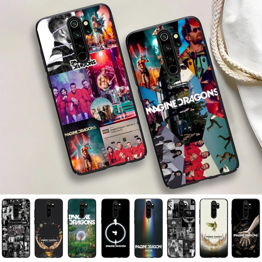 I-Imagine D-Dragons Band Phone Case For Redmi 5 6 7 8 9 10 plus pro 6 7 8 9 A GO K20 K30 K40 pro plus F3 Fundas