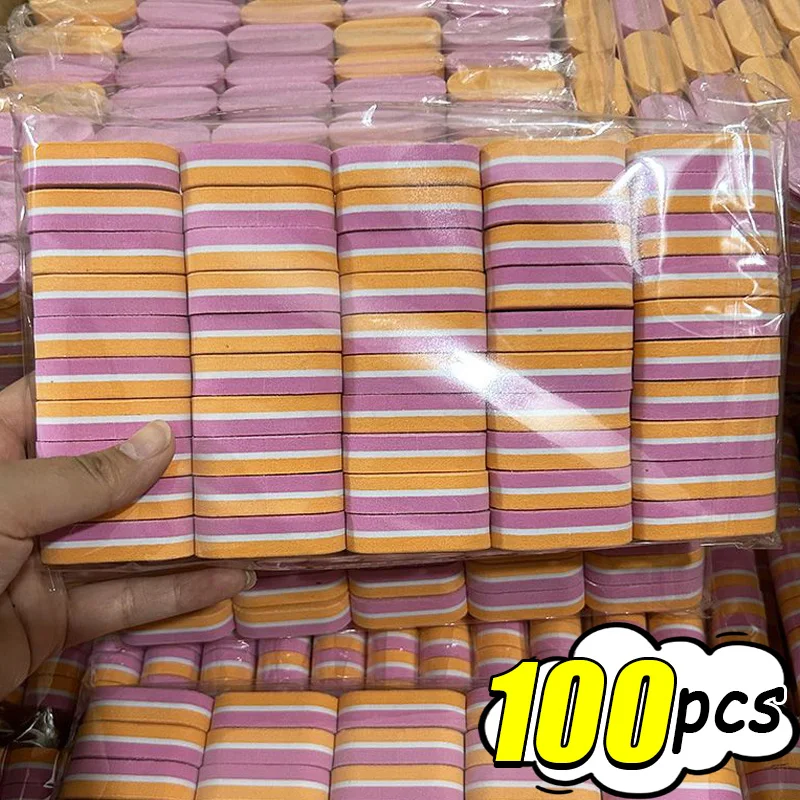 

Professional Buffer Sponge Nail File Mini Sponge Nail File Double-sided Nails Art Blocks Polishing Manicure Pedicure Tools