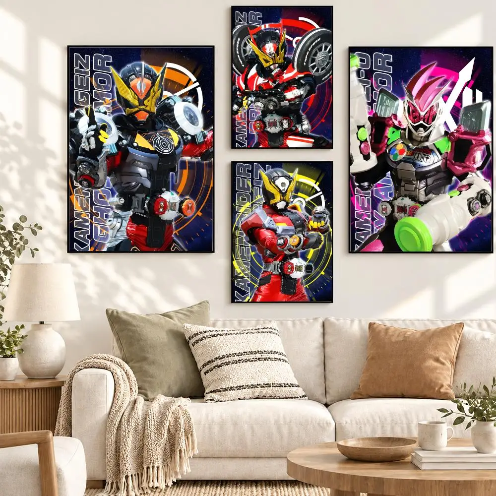 Kamen Rider Zi-O Second Japanese Superhero Tokusatsu Poster Decorative art prints for the home, holiday gifts, unframed